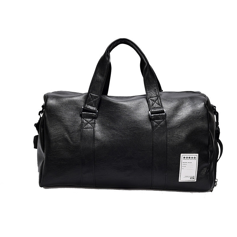 Travel Bag Waterproof PU Shoulder Bag Large Capacity Sports Bag