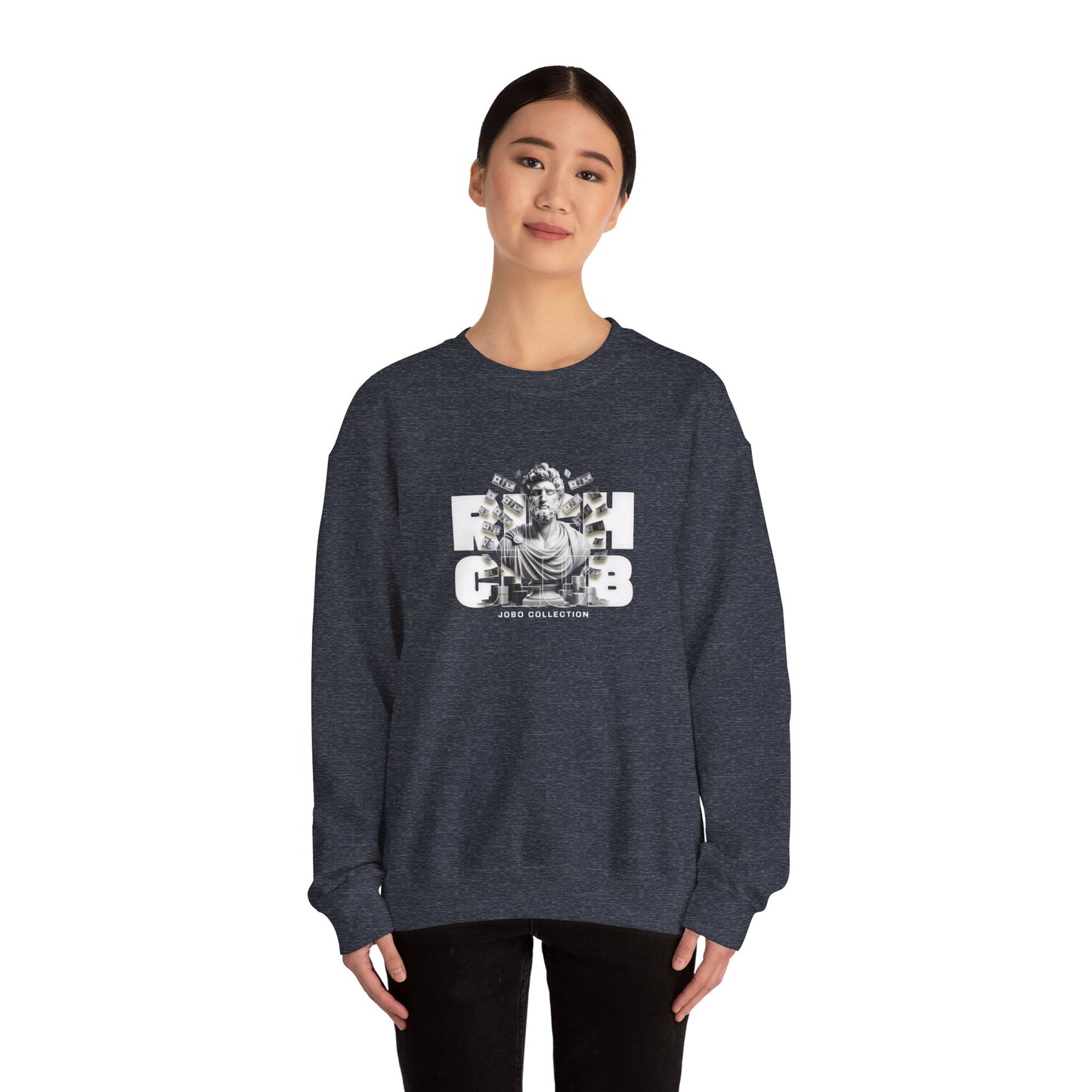 Comfortable Unisex Heavy Blend™ Crewneck Sweatshirt - Retro Graphic Collection.