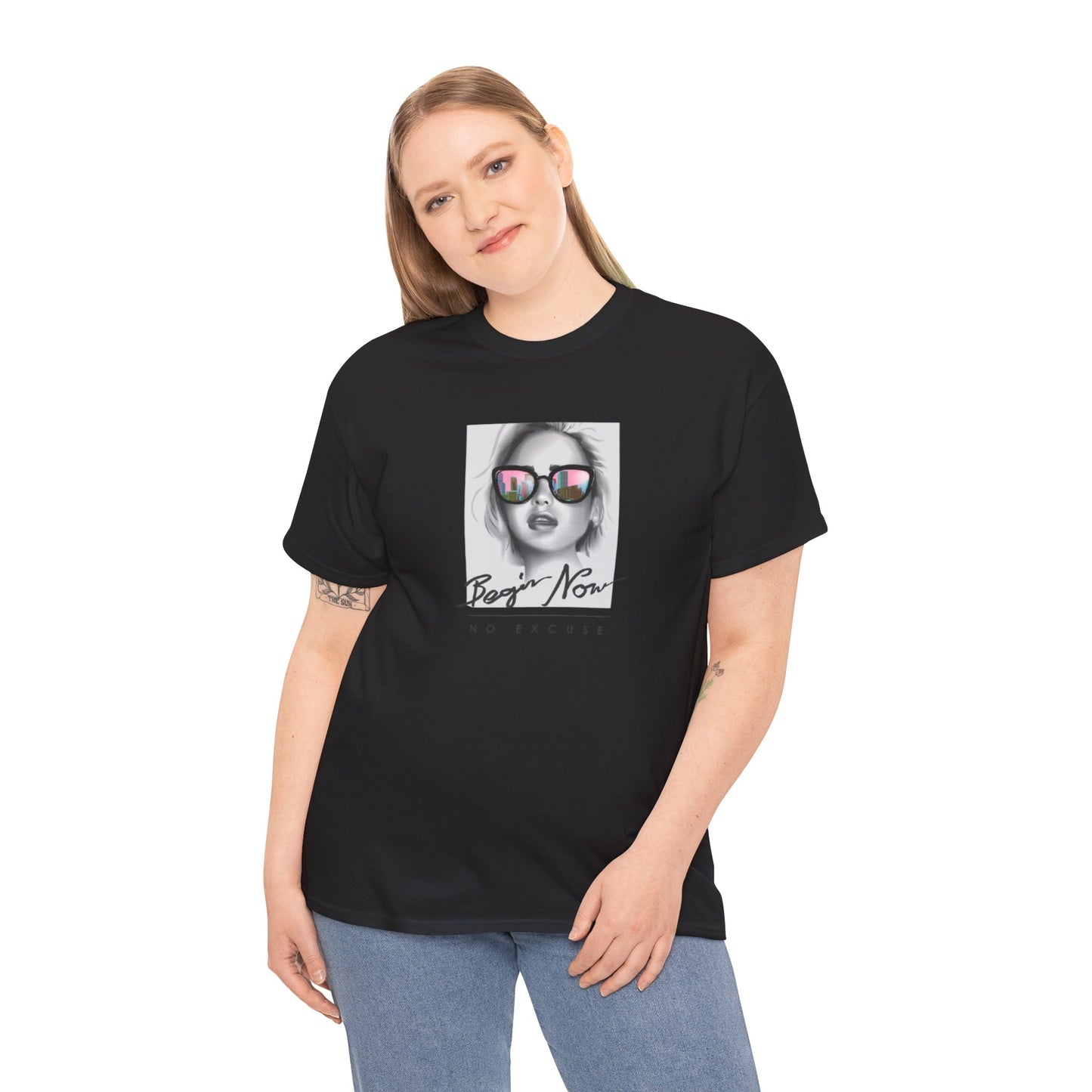 Bojan Now Unisex Heavy Cotton Tee - No Excuse Graphic Tee