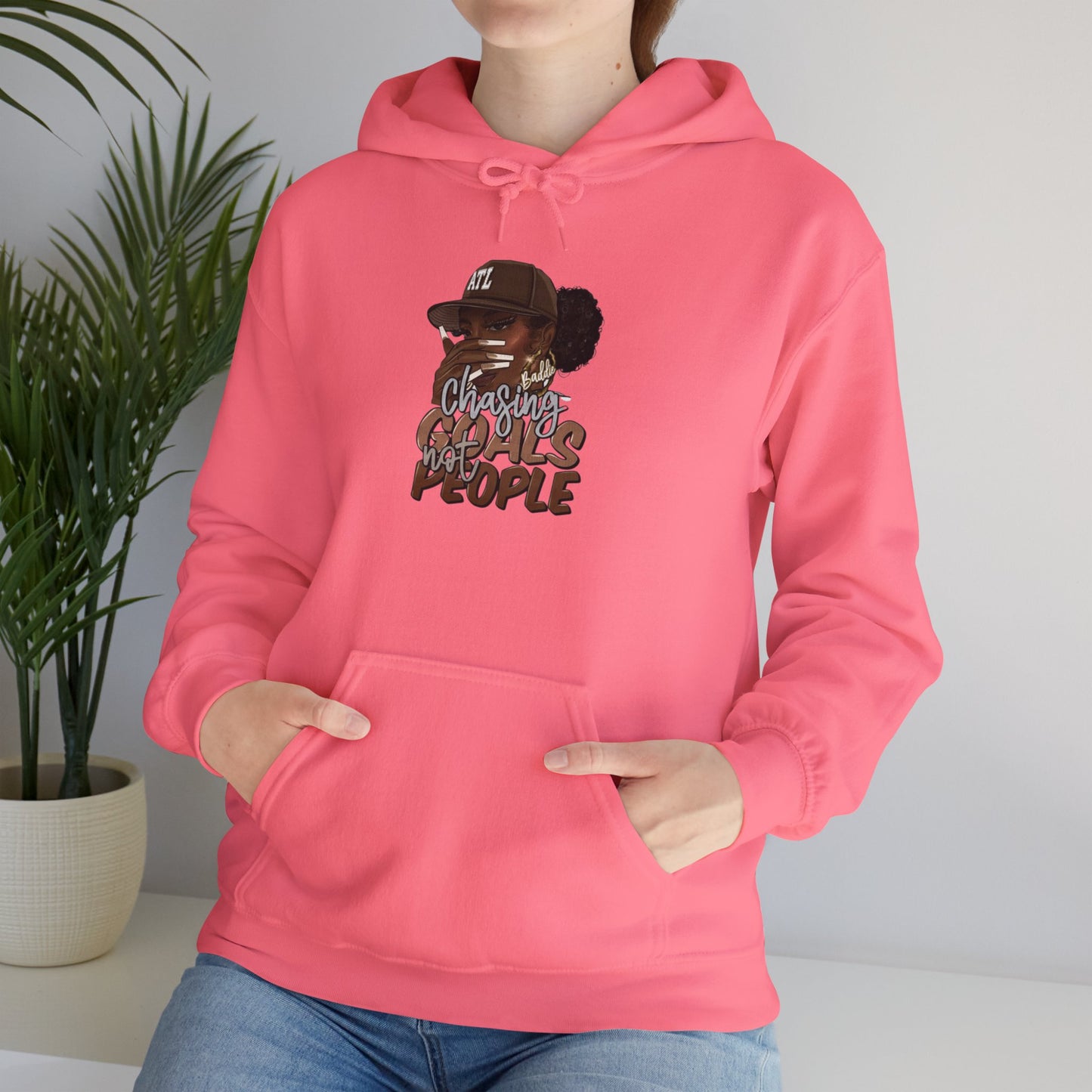 Unisex Heavy Blend™ Hooded Sweatshirt - 'Chasing goals not People