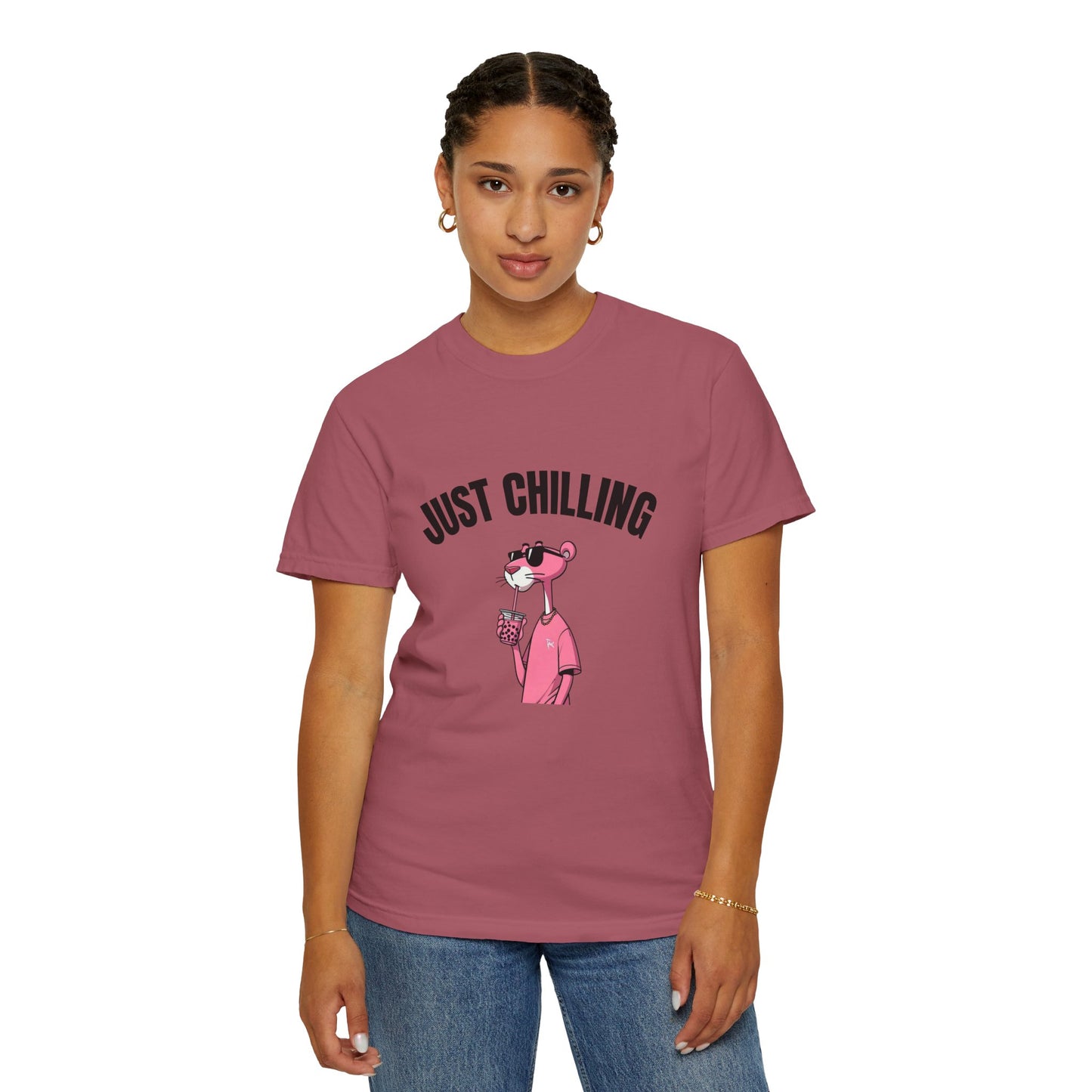 Just Chilling Unisex T-Shirt - Relaxed, Fun Vibe for Casual Days.