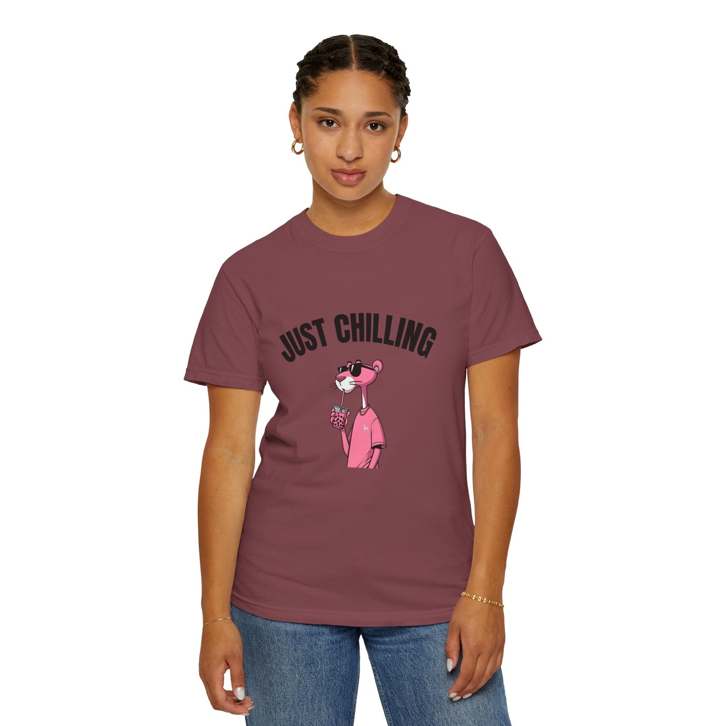 Just Chilling Unisex T-Shirt - Relaxed, Fun Vibe for Casual Days.