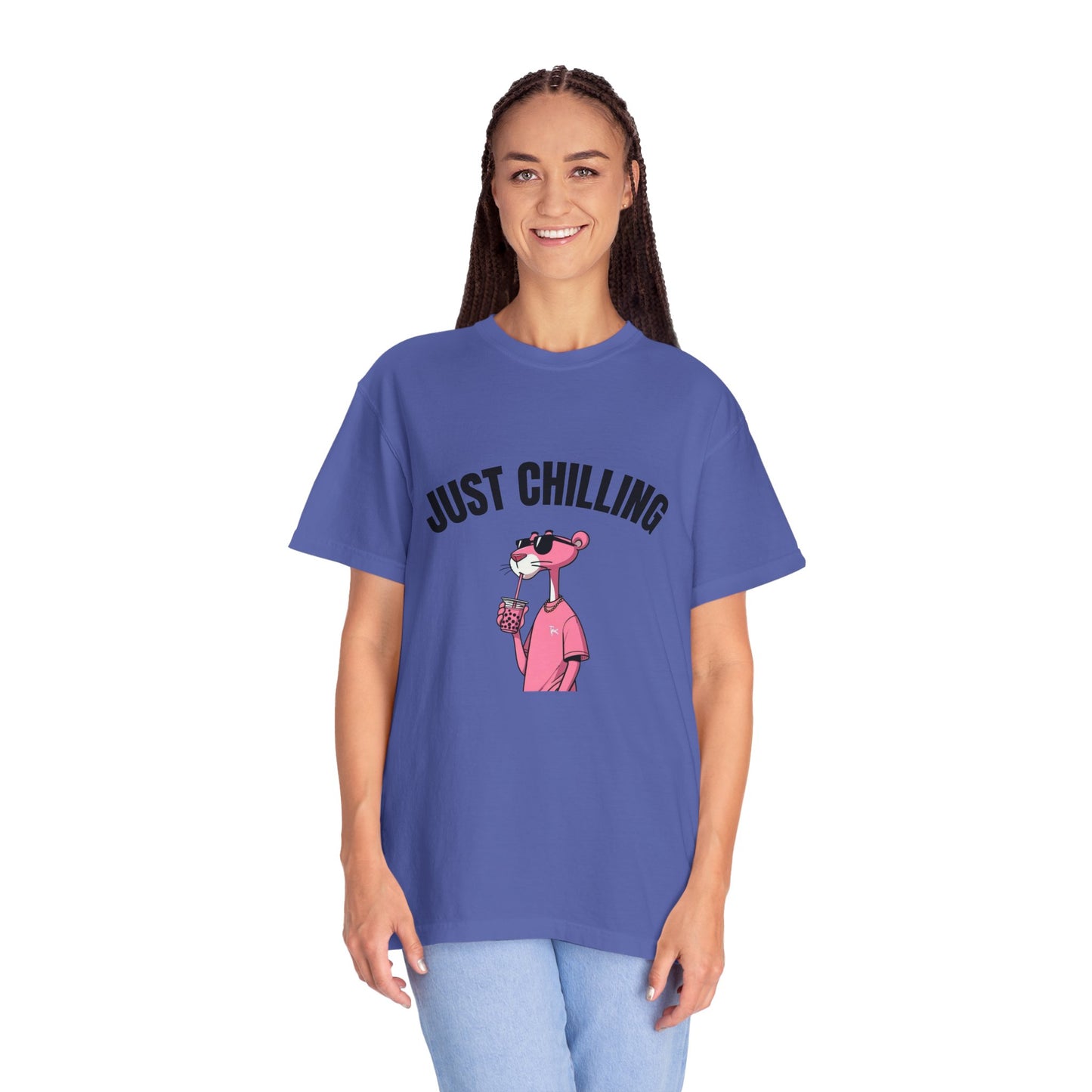 Just Chilling Unisex T-Shirt - Relaxed, Fun Vibe for Casual Days.