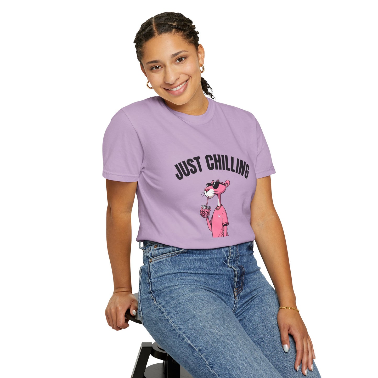 Just Chilling Unisex T-Shirt - Relaxed, Fun Vibe for Casual Days.