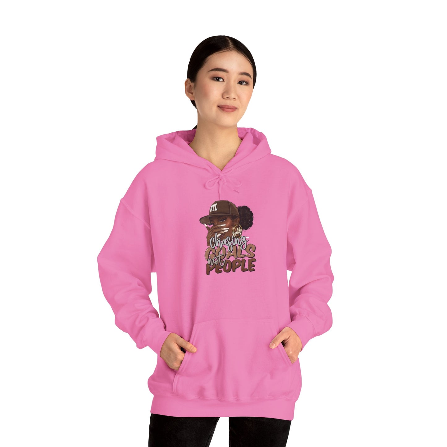 Unisex Heavy Blend™ Hooded Sweatshirt - 'Chasing goals not People