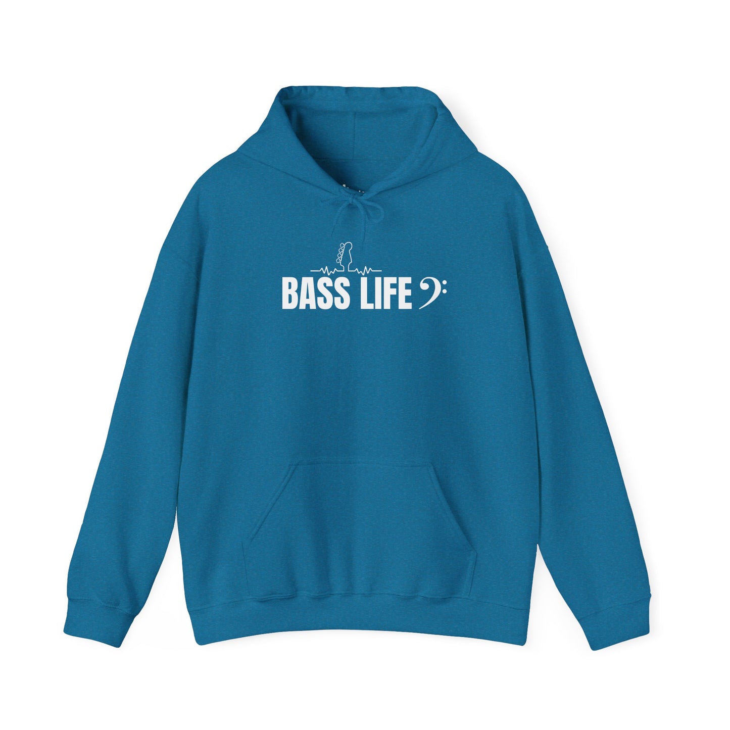 Custom bassist Hoodie - Bass Life Unisex Heavy Blend™ Sweatshirt
