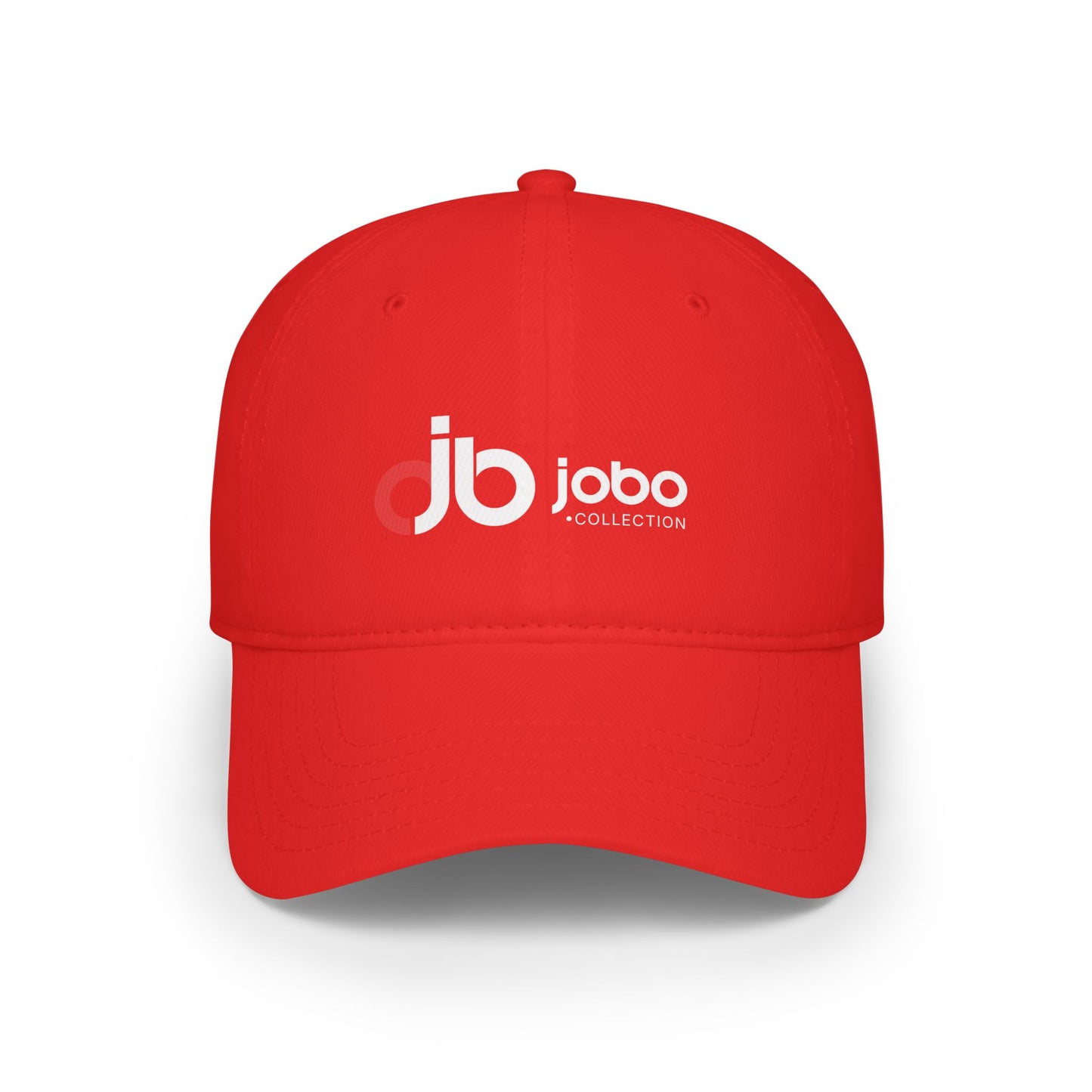 Jobo Collection Low Profile Baseball Cap - Stylish Red Cap for Casual Wear.