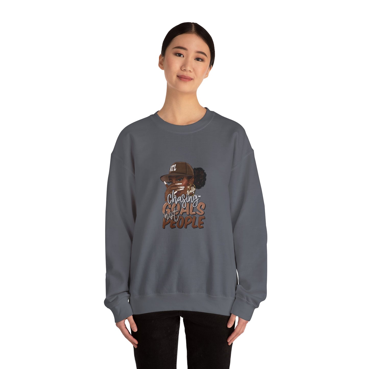 Chasing Dreams Unisex Crewneck Sweatshirt - Comfortable & Inspiring Apparel