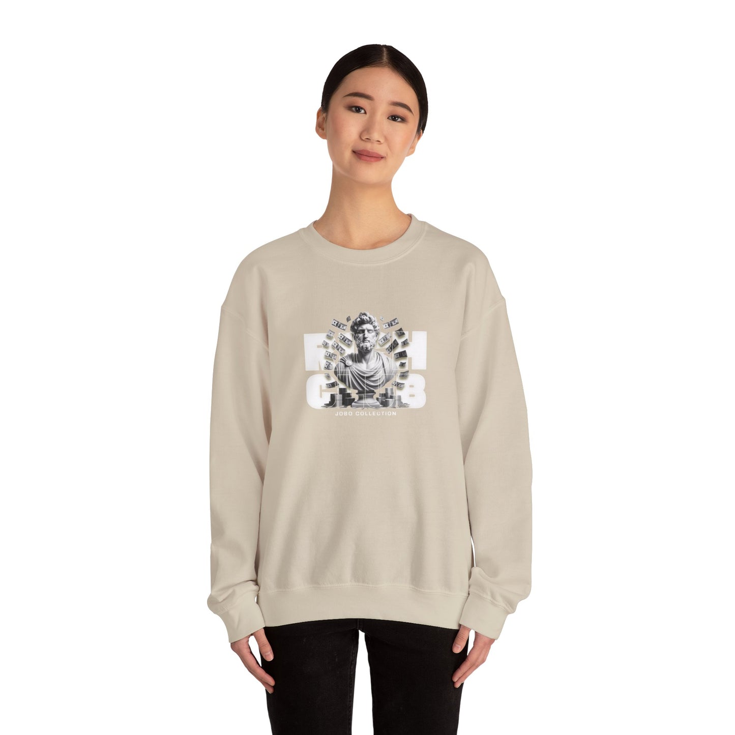 Comfortable Unisex Heavy Blend™ Crewneck Sweatshirt - Retro Graphic Collection.