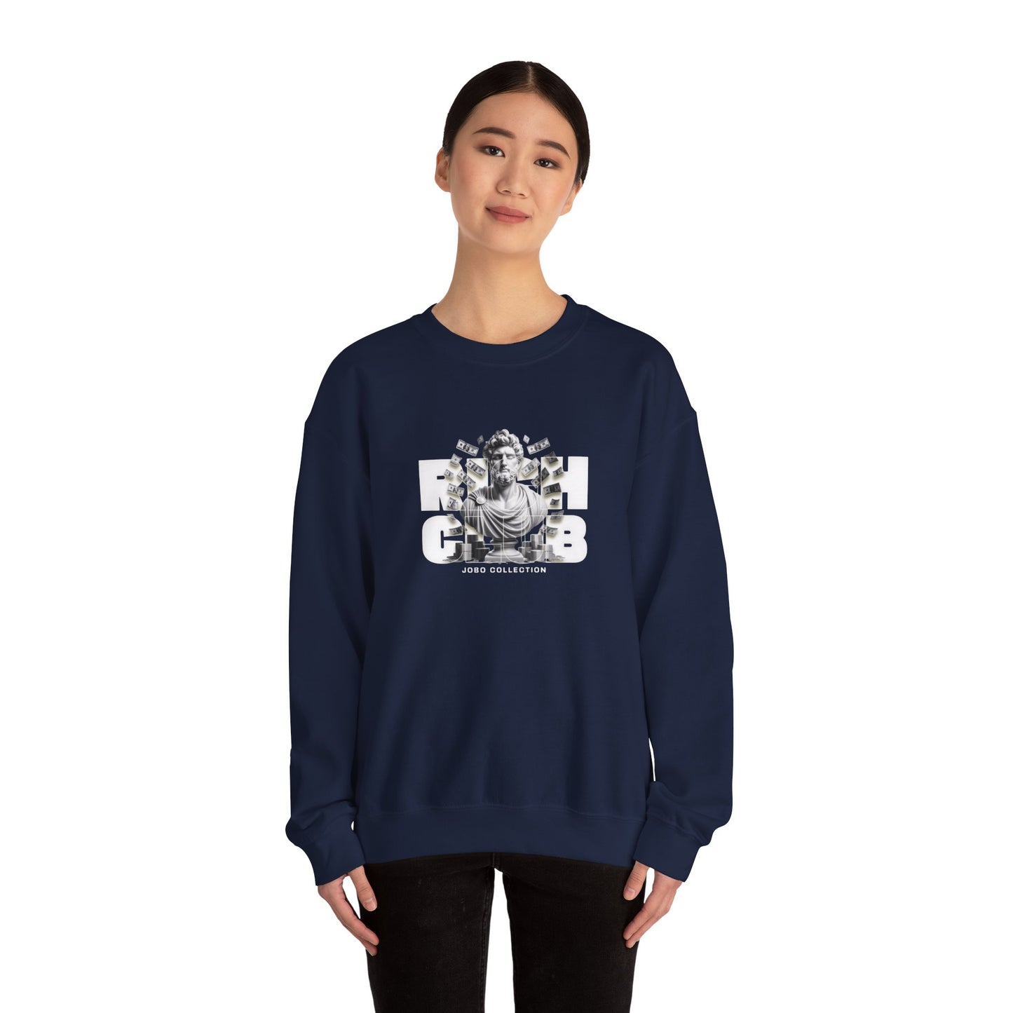 Comfortable Unisex Heavy Blend™ Crewneck Sweatshirt - Retro Graphic Collection.