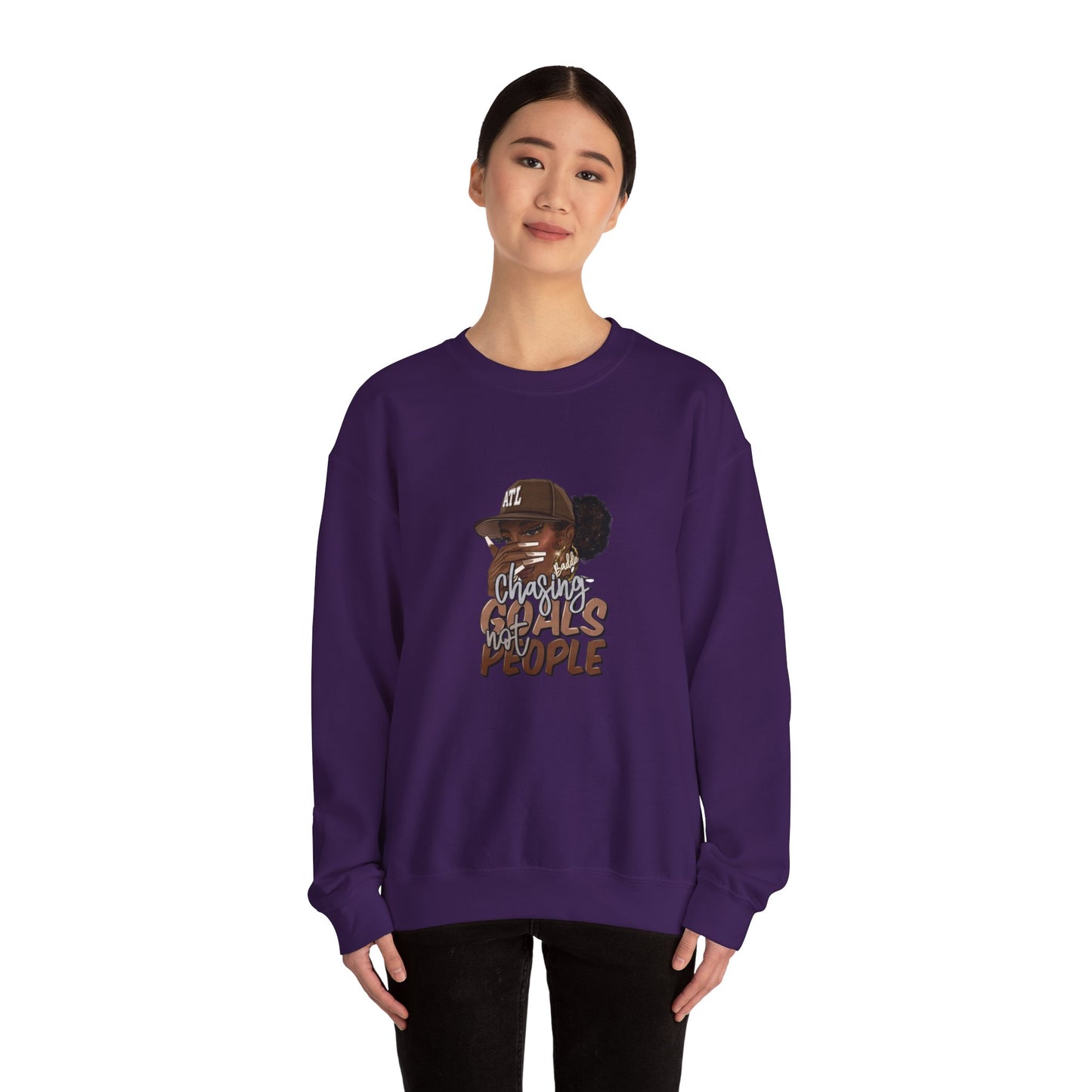 Chasing Dreams Unisex Crewneck Sweatshirt - Comfortable & Inspiring Apparel
