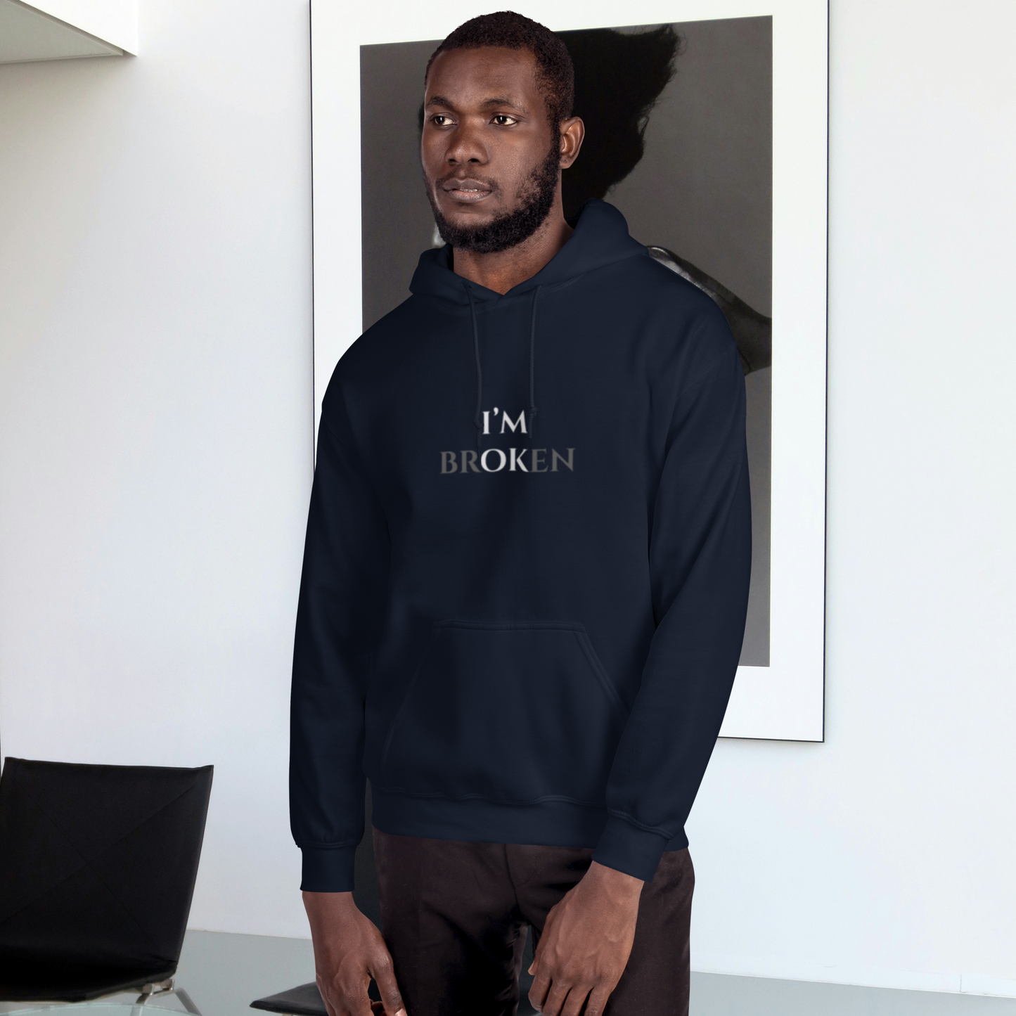 I'M broken Unisex Hoodie.