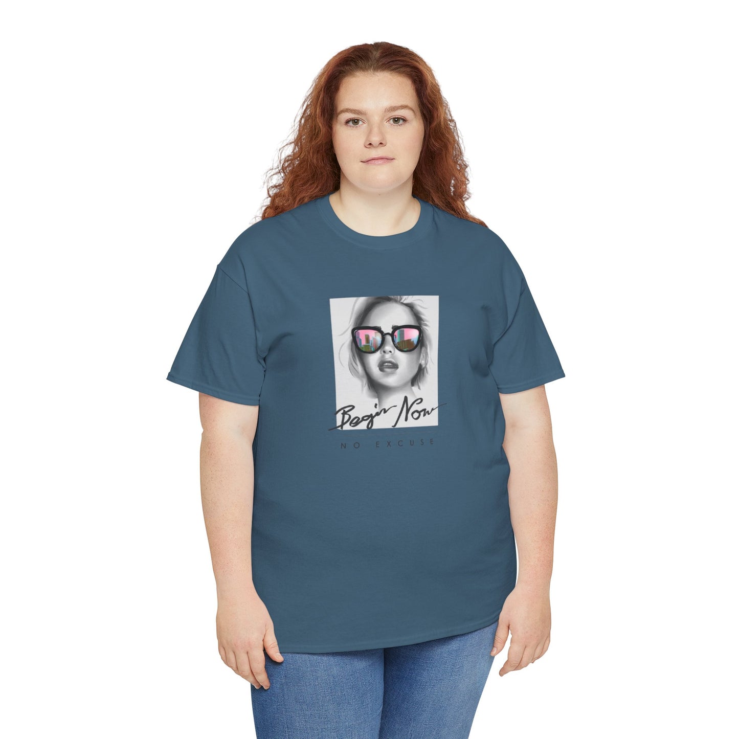 Bojan Now Unisex Heavy Cotton Tee - No Excuse Graphic Tee