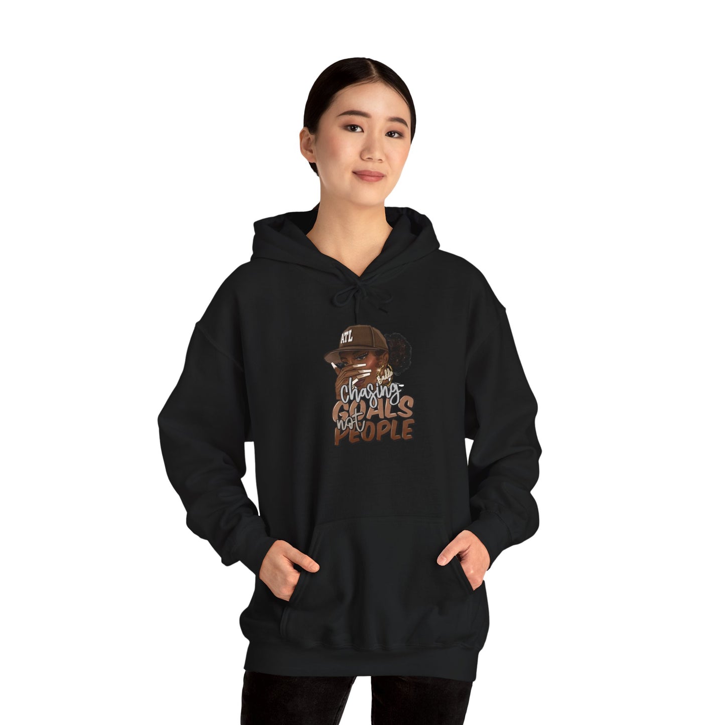 Unisex Heavy Blend™ Hooded Sweatshirt - 'Chasing goals not People