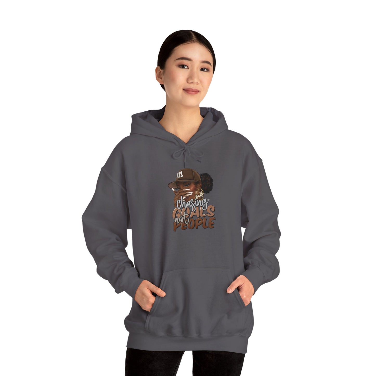 Unisex Heavy Blend™ Hooded Sweatshirt - 'Chasing goals not People