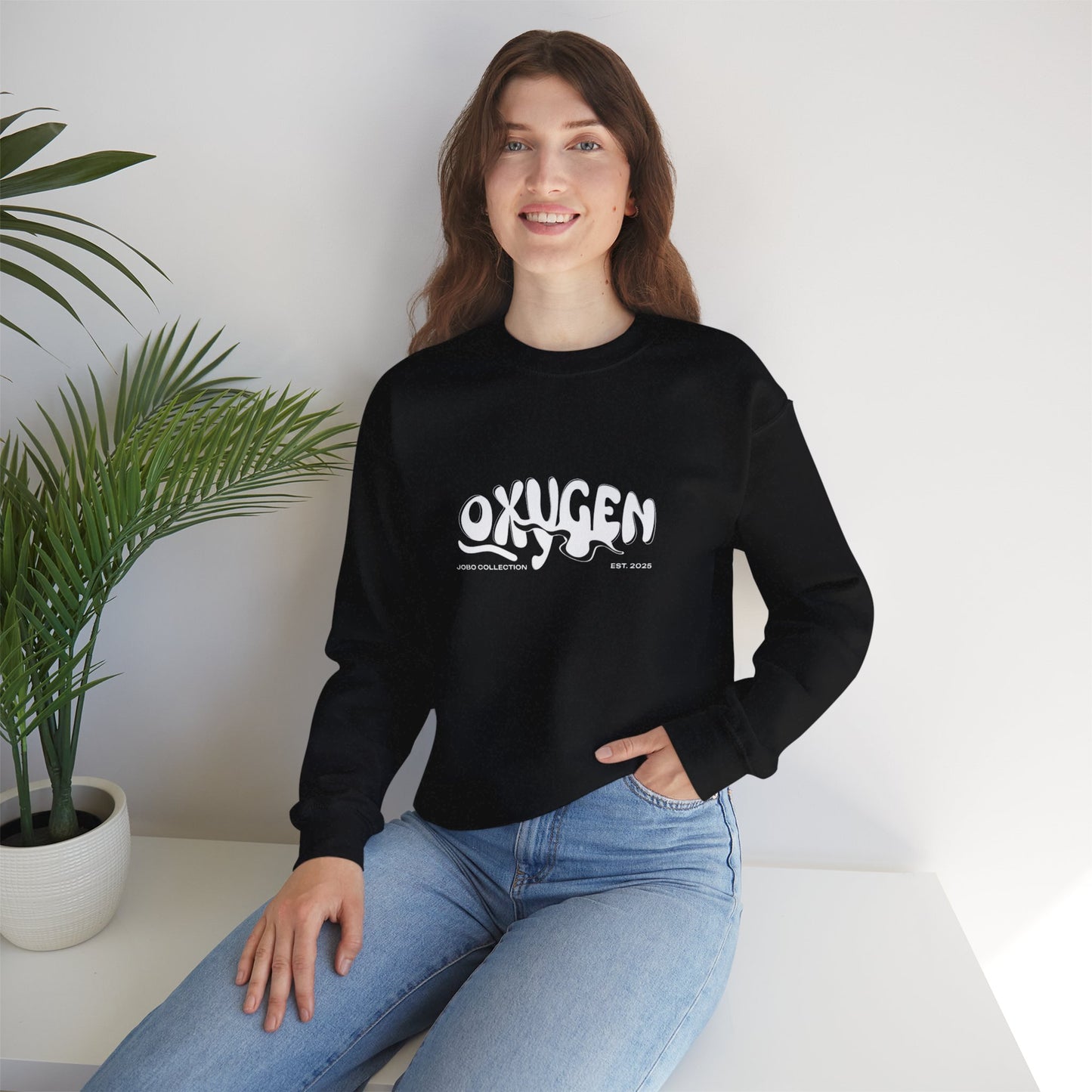 Oxygen Collection Unisex Crewneck Sweatshirt - Cozy & Stylish