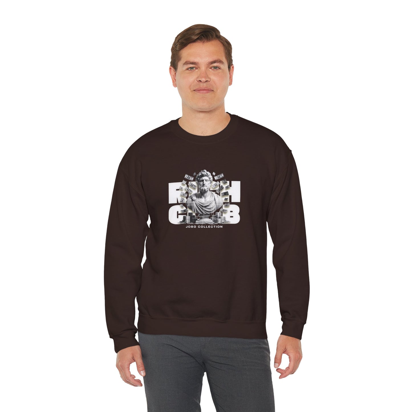 Comfortable Unisex Heavy Blend™ Crewneck Sweatshirt - Retro Graphic Collection.