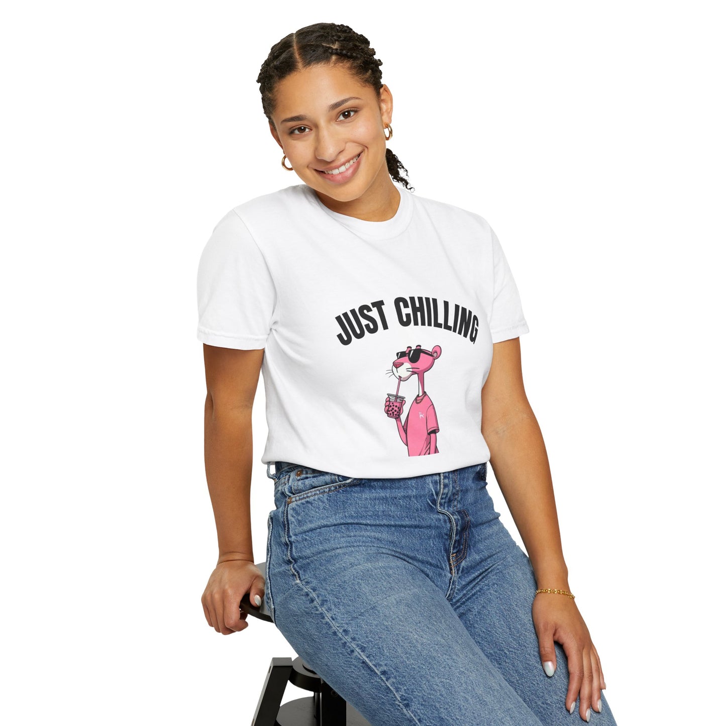 Just Chilling Unisex T-Shirt - Relaxed, Fun Vibe for Casual Days.