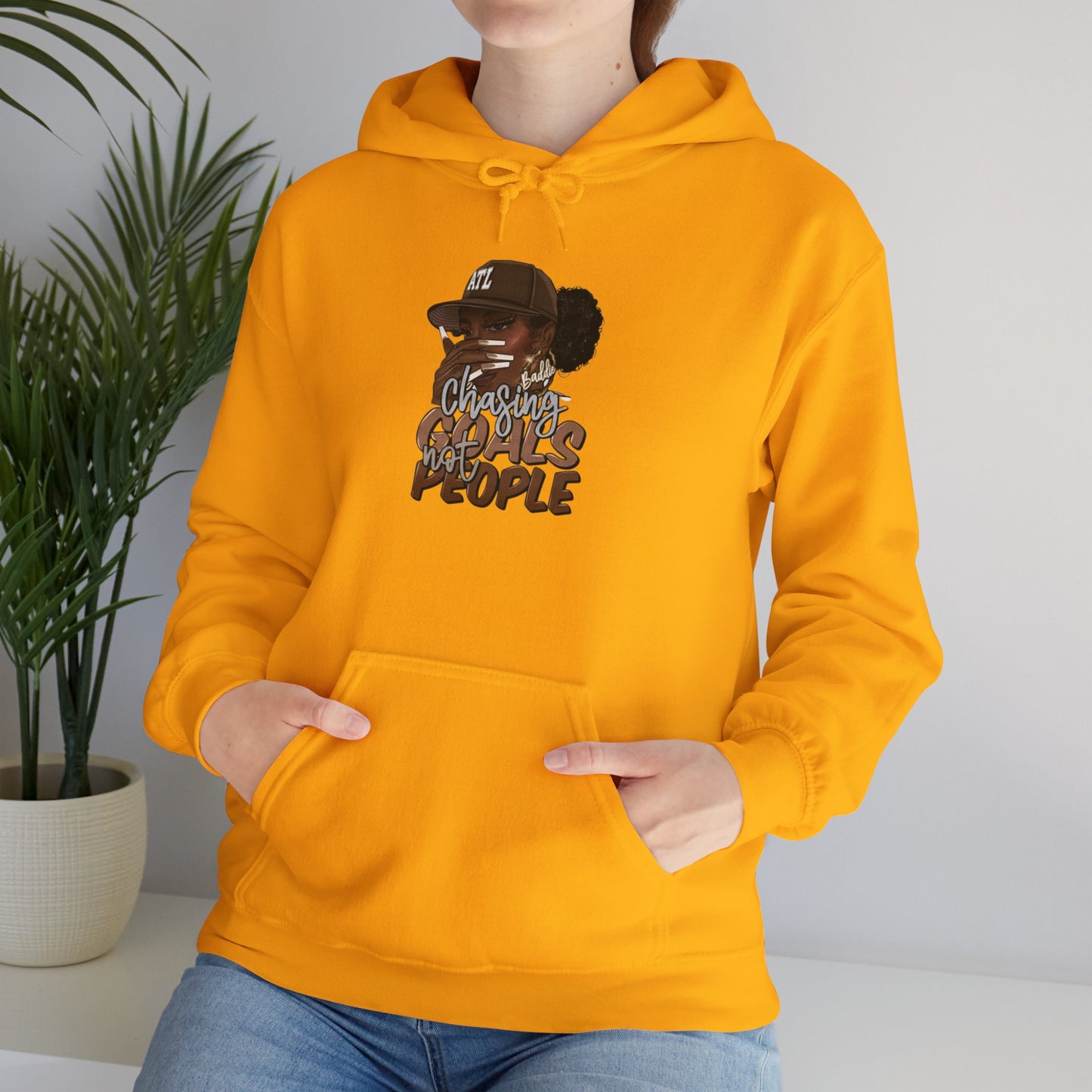 Unisex Heavy Blend™ Hooded Sweatshirt - 'Chasing goals not People