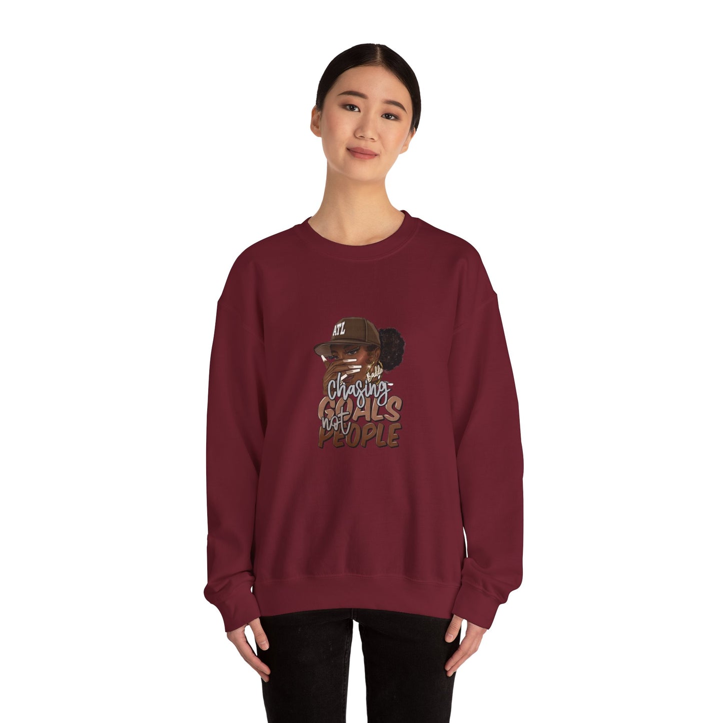 Chasing Dreams Unisex Crewneck Sweatshirt - Comfortable & Inspiring Apparel