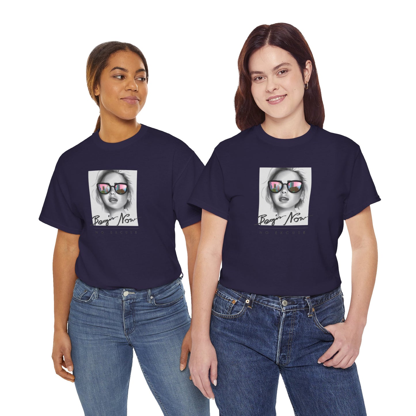 Bojan Now Unisex Heavy Cotton Tee - No Excuse Graphic Tee