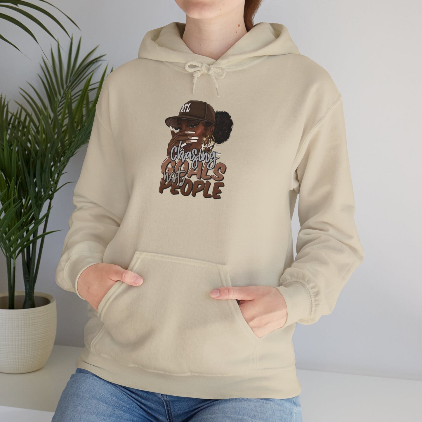 Unisex Heavy Blend™ Hooded Sweatshirt - 'Chasing goals not People
