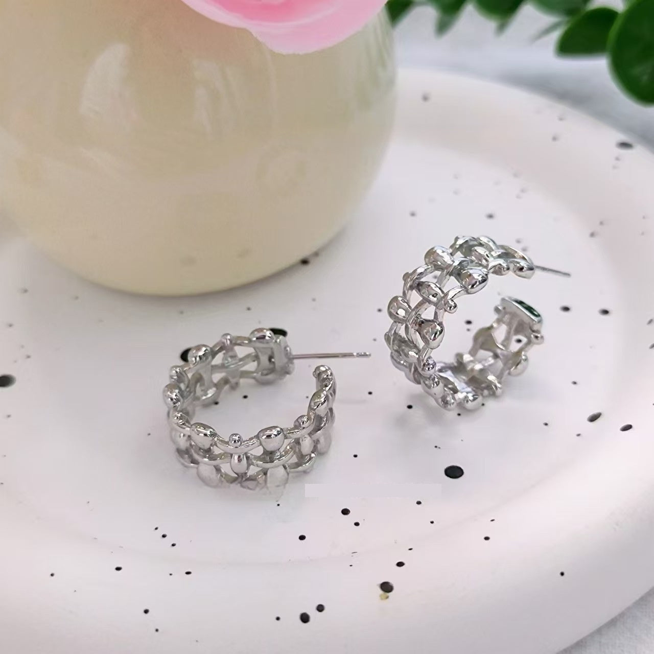 Fashion Simple Minority All-match Geometric Earrings