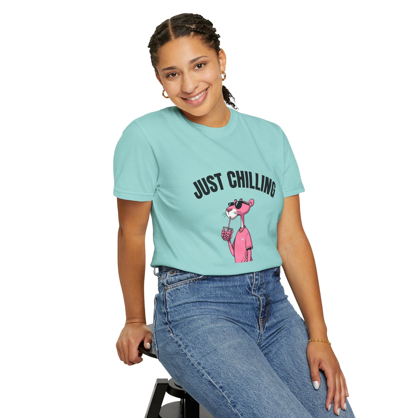 Just Chilling Unisex T-Shirt - Relaxed, Fun Vibe for Casual Days.