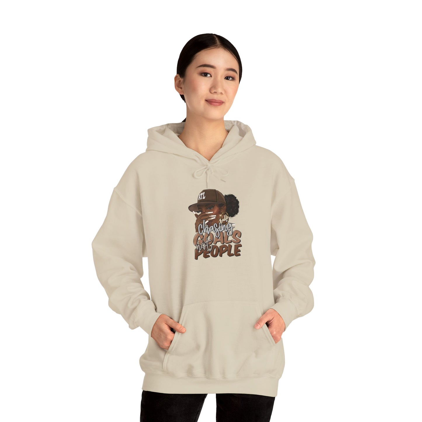 Unisex Heavy Blend™ Hooded Sweatshirt - 'Chasing goals not People