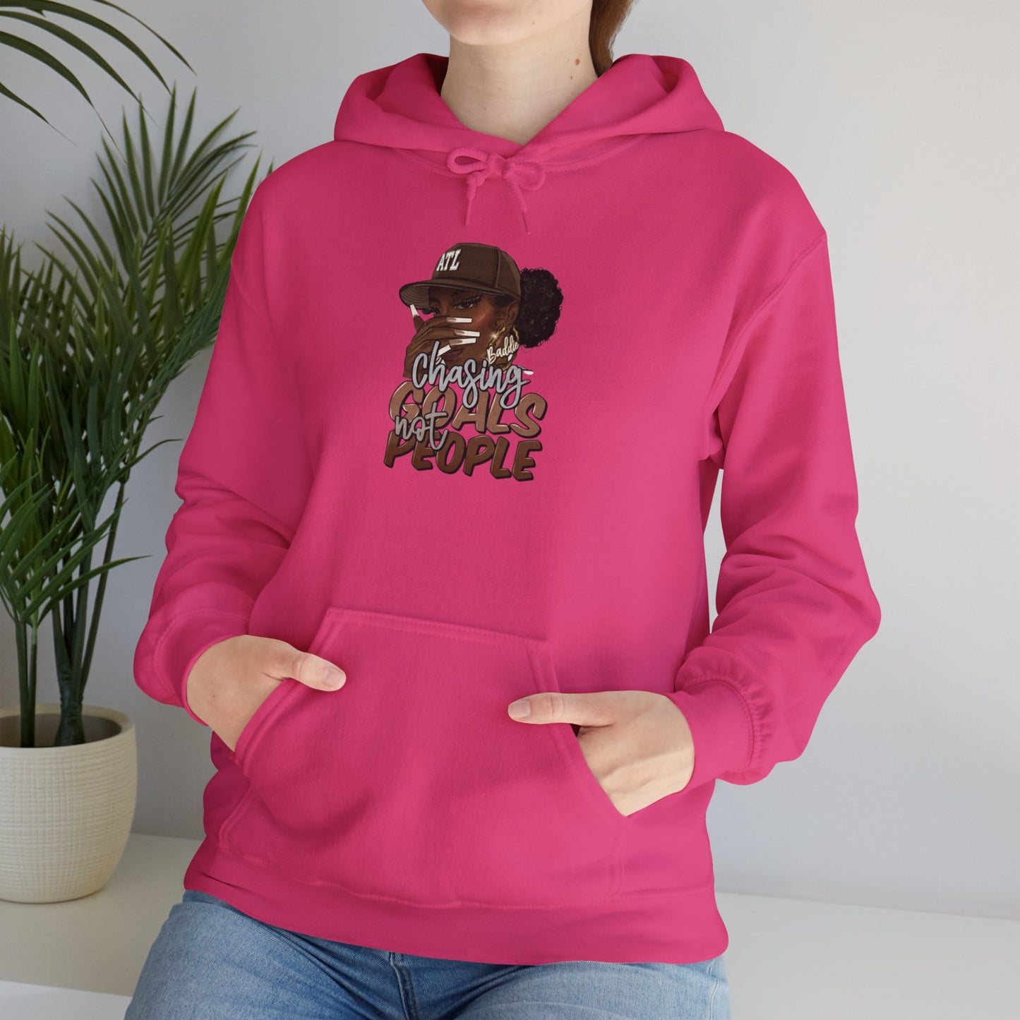 Unisex Heavy Blend™ Hooded Sweatshirt - 'Chasing goals not People