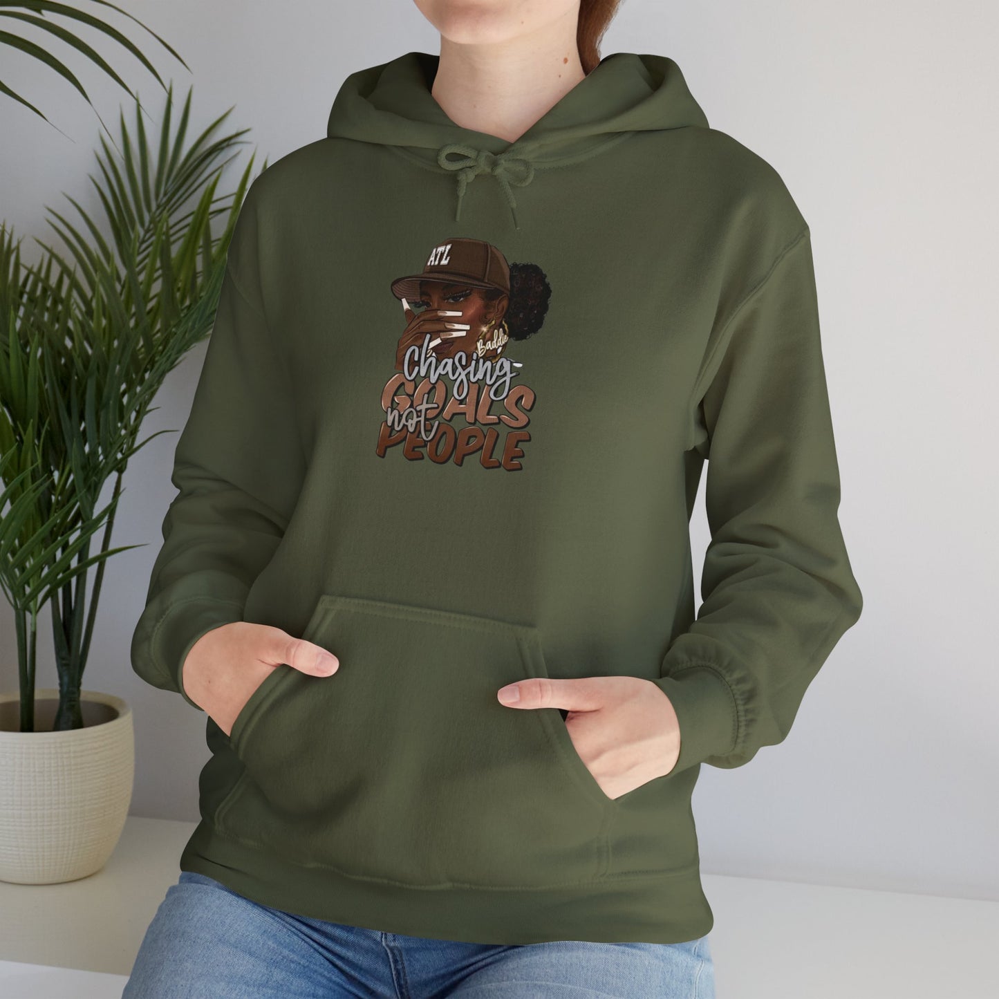 Unisex Heavy Blend™ Hooded Sweatshirt - 'Chasing goals not People