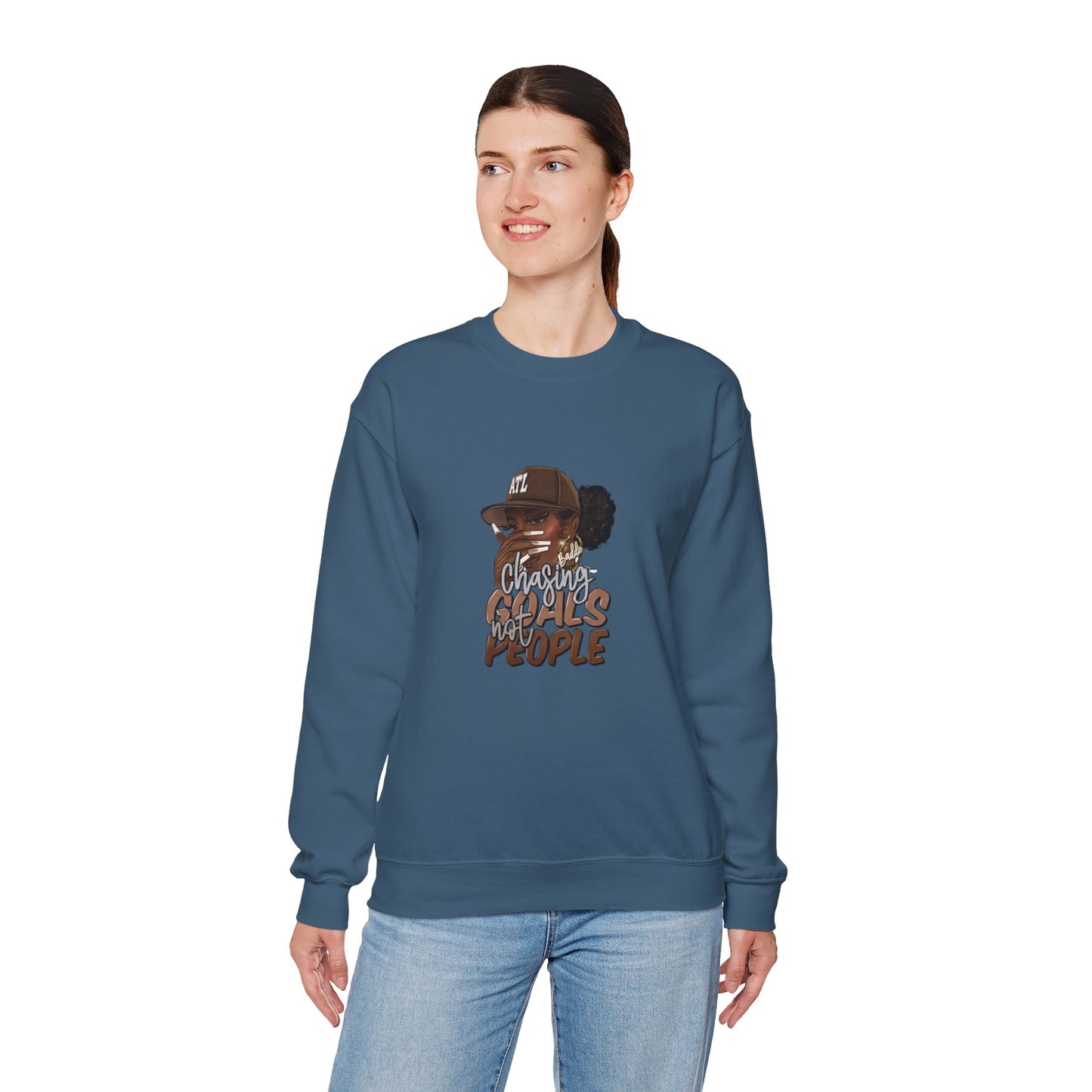Chasing Dreams Unisex Crewneck Sweatshirt - Comfortable & Inspiring Apparel