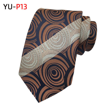 Paisley Big Flower Formal Wear Business Casual Tie