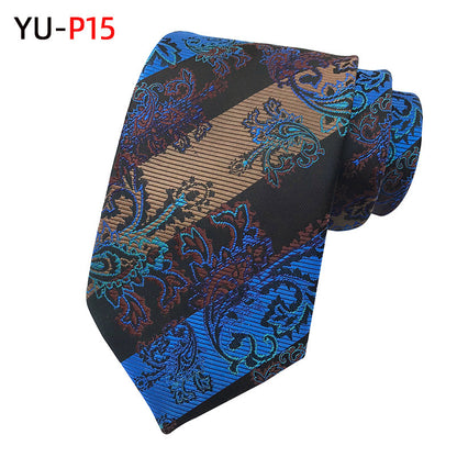 Paisley Big Flower Formal Wear Business Casual Tie