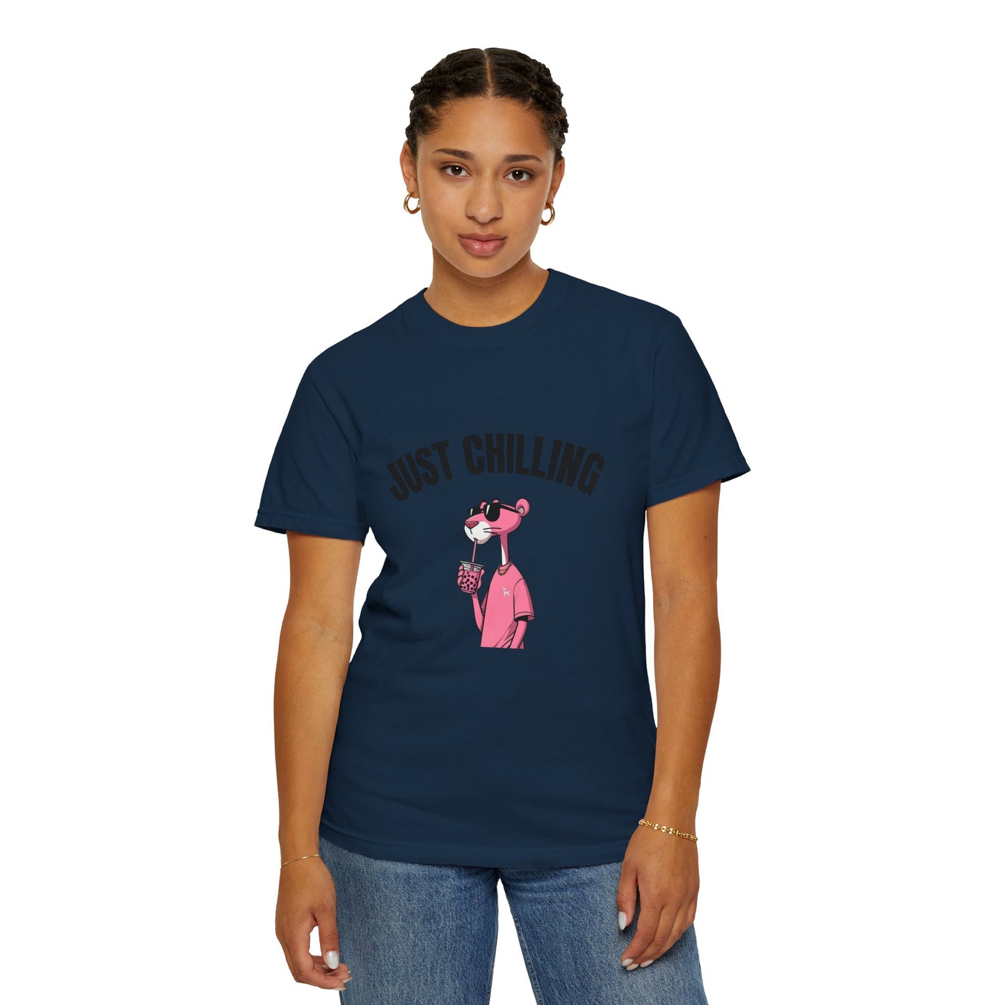 Just Chilling Unisex T-Shirt - Relaxed, Fun Vibe for Casual Days.