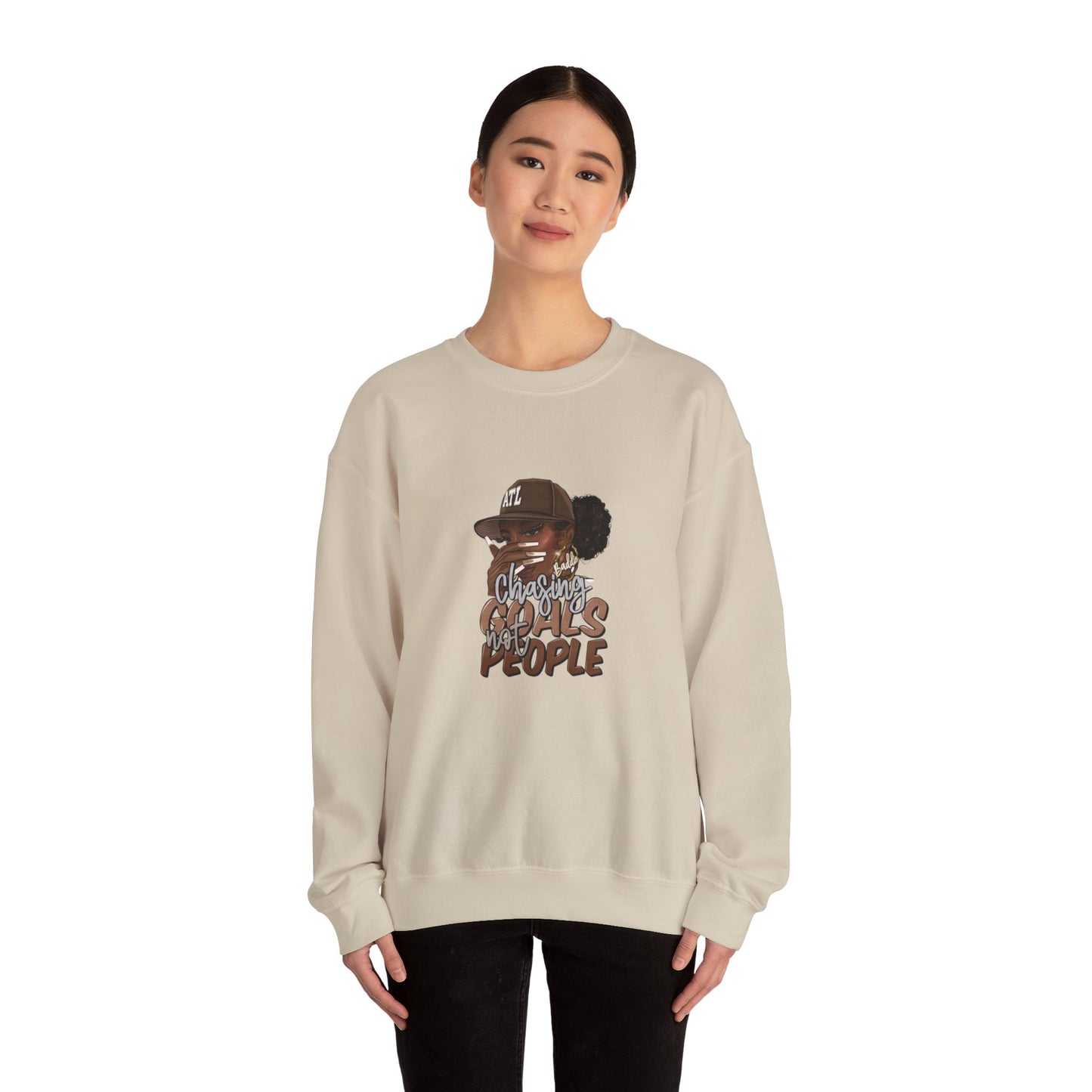 Chasing Dreams Unisex Crewneck Sweatshirt - Comfortable & Inspiring Apparel