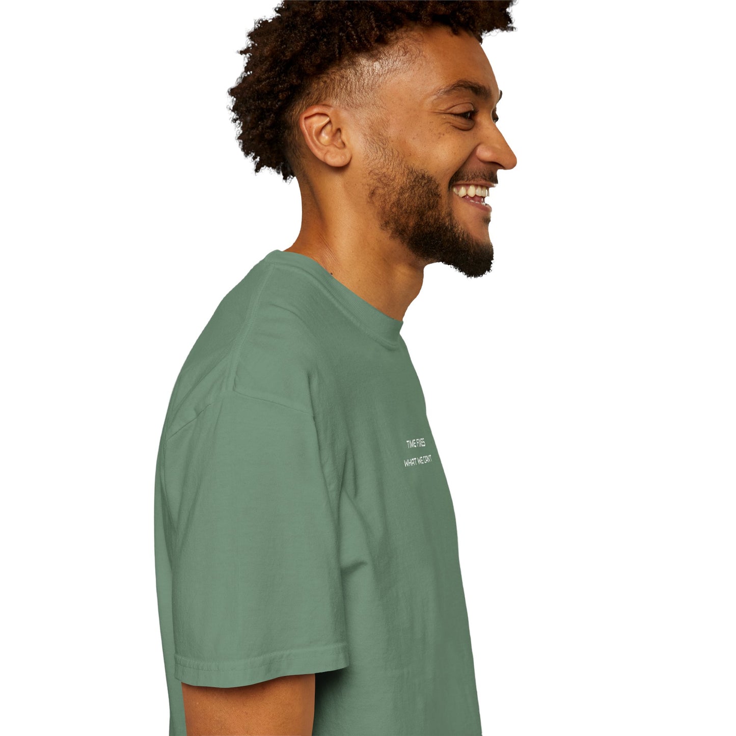 Unisex Garment-Dyed T-shirt (Time fixes what we can't ) for everyday Comfort.