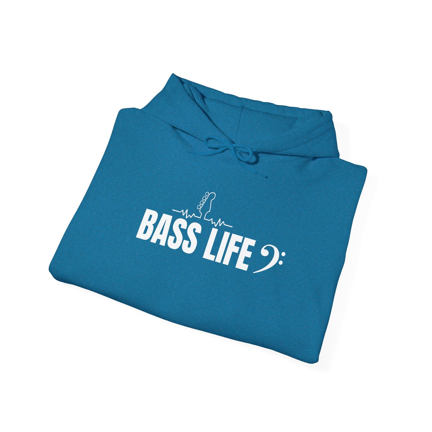Custom bassist Hoodie - Bass Life Unisex Heavy Blend™ Sweatshirt