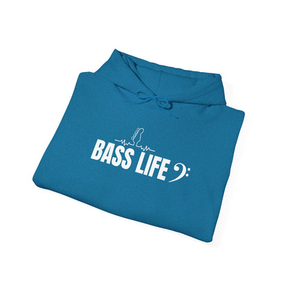 Custom bassist Hoodie - Bass Life Unisex Heavy Blend™ Sweatshirt
