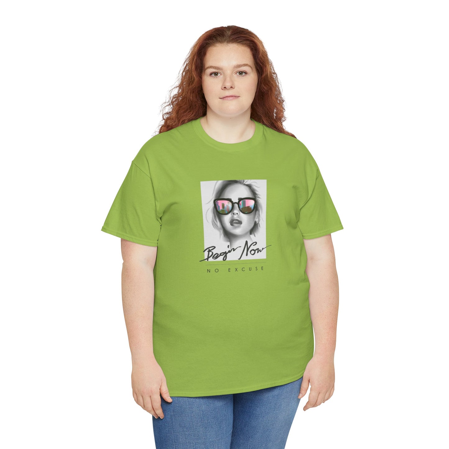 Bojan Now Unisex Heavy Cotton Tee - No Excuse Graphic Tee
