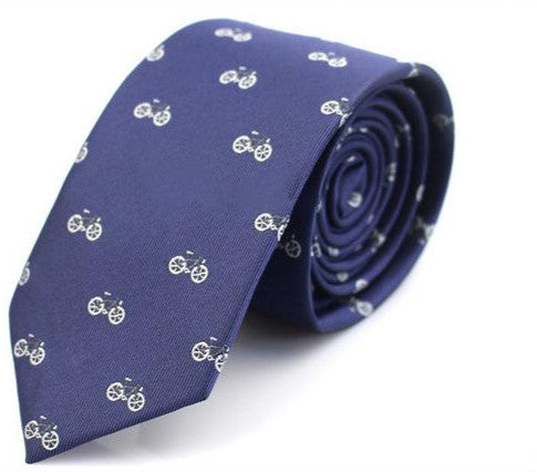 Casual fashion tie  narrow cartoon tie