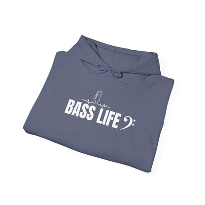 Custom bassist Hoodie - Bass Life Unisex Heavy Blend™ Sweatshirt