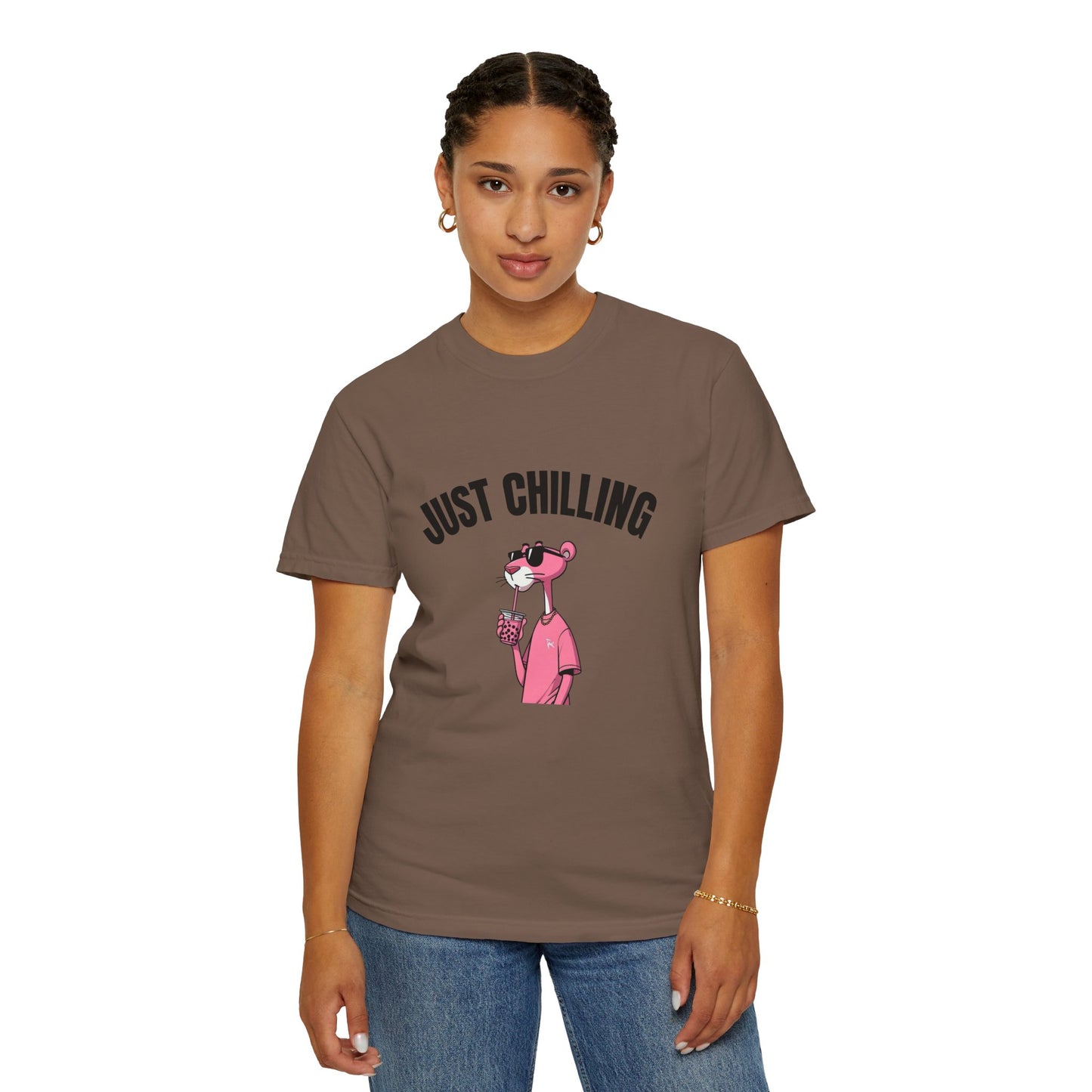 Just Chilling Unisex T-Shirt - Relaxed, Fun Vibe for Casual Days.