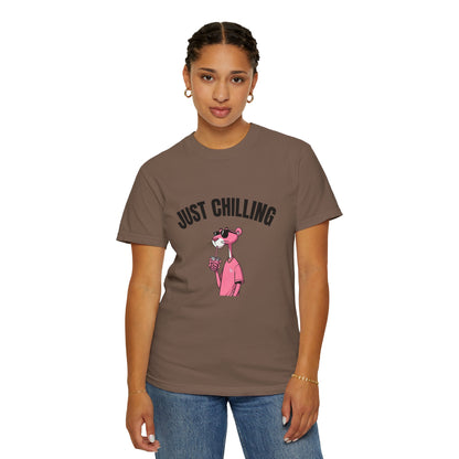 Just Chilling Unisex T-Shirt - Relaxed, Fun Vibe for Casual Days.