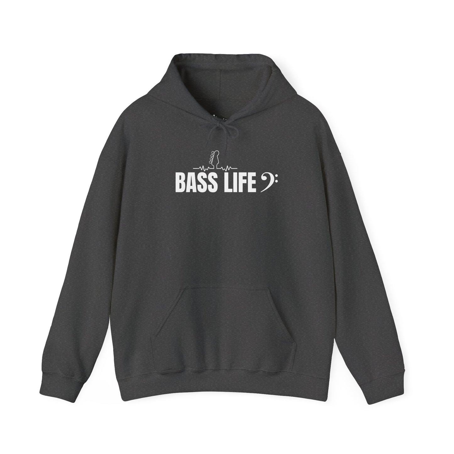 Custom bassist Hoodie - Bass Life Unisex Heavy Blend™ Sweatshirt