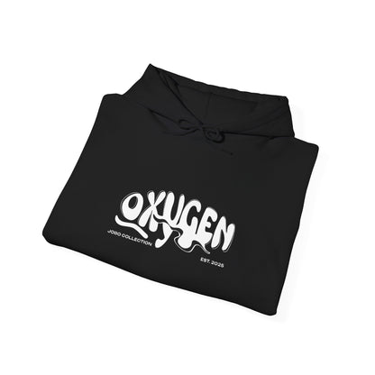 Unisex Heavy Blend™ Hooded Sweatshirt with Minimalist Snake Design
