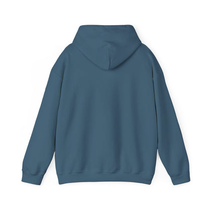 Unisex Heavy Blend™ Hooded Sweatshirt with Minimalist Snake Design