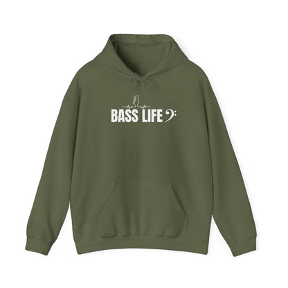 Custom bassist Hoodie - Bass Life Unisex Heavy Blend™ Sweatshirt