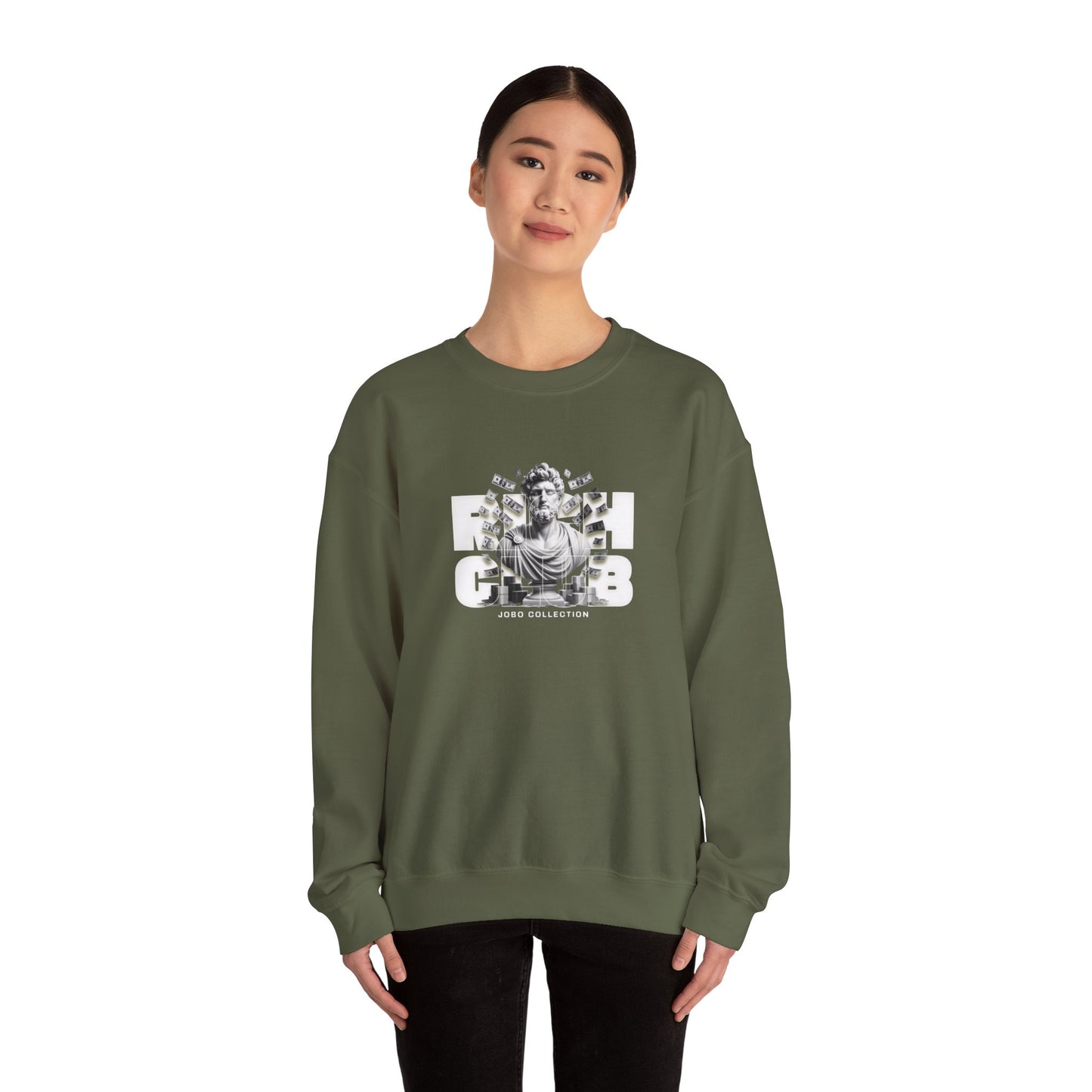 Comfortable Unisex Heavy Blend™ Crewneck Sweatshirt - Retro Graphic Collection.