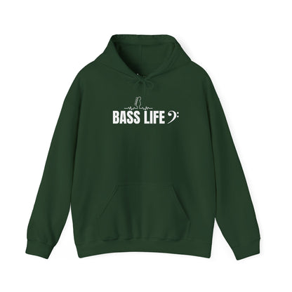 Custom bassist Hoodie - Bass Life Unisex Heavy Blend™ Sweatshirt